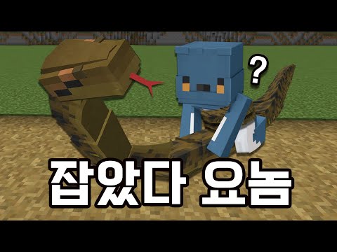 잘못 잡으면 술래도 잡히는 레전드 술래잡기?! 잘못 변신하면 먹히는 동물원 변신 숨바꼭질!! [ 마인크래프트 ]