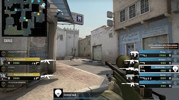 faceit 10 lvl csgo awp ace de_dust2