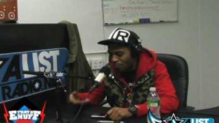 Celebrity DJ Enuff-Kid Cudi Asher Roth Freestyle on ALISTRADIO.NET Part 1 Wealth