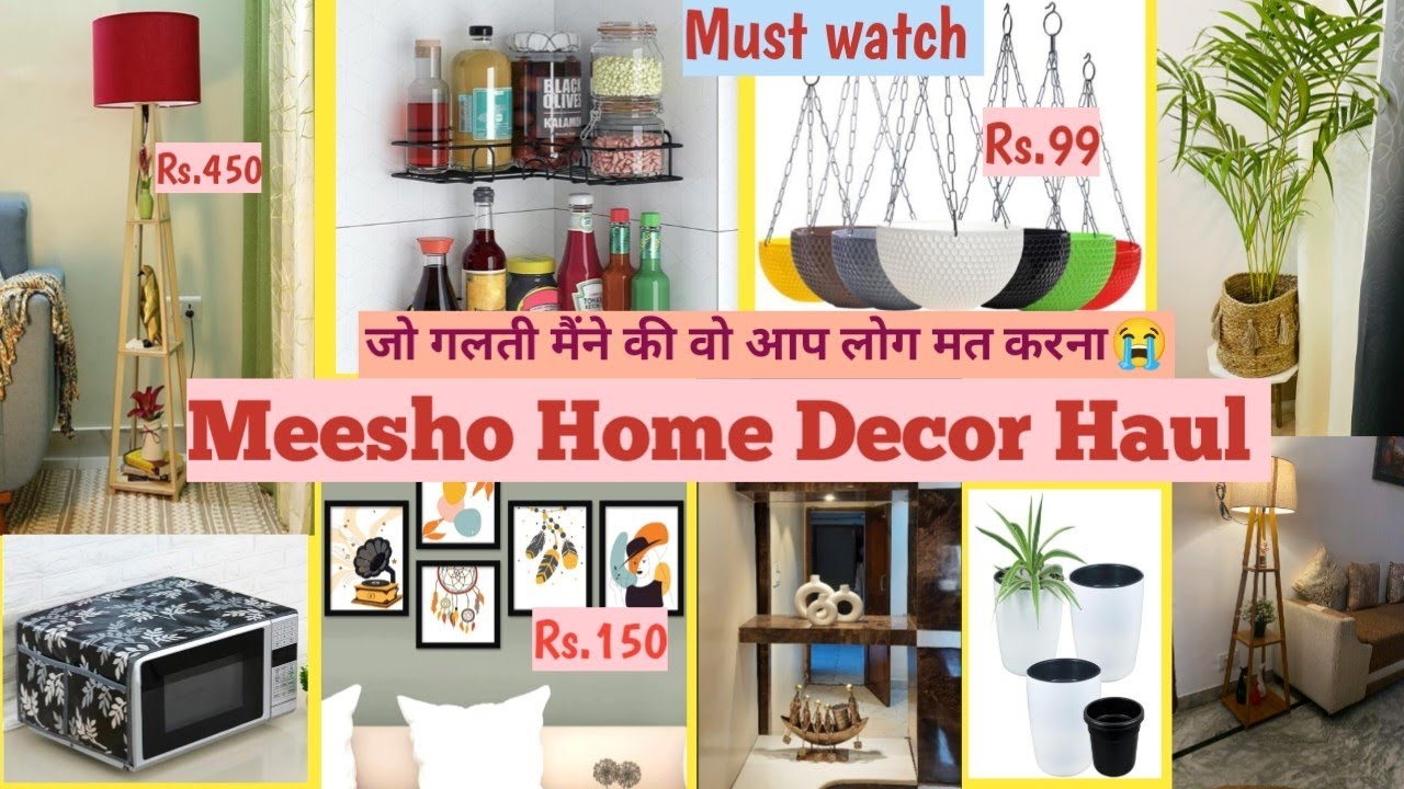 Meesho Home Decor Haul ????Never buy this product ????Cheap price ...