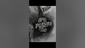 PUSHPA The Rule ∆ Allu Arjun | Drawing | Sketch | Speed Art | #shorts #pushpa2 Movie | #sanwart