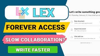 Write & Collaborate Faster Than Google Docs – Lex Lifetime Deal 2026 screenshot 5