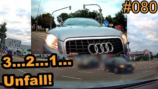 Heftiger Auffahrunfall, irrer Jogger reißt Plakate ab, Road Rage & BrakeCheck | GERMAN DASHCAM #080