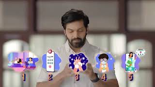 Actor #Arya's Awareness Video on Covid-19| TAMIL SHORT NEWS | #TamilagaMinnal screenshot 5