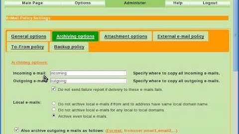 BtMail Auto-archiving / Auto-BCC