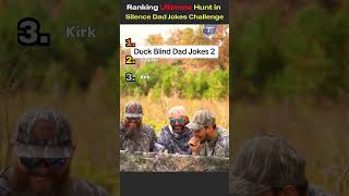 Ranking Ultimate Hunt in Silence Dad Jokes Challenge @Shorts #shorts