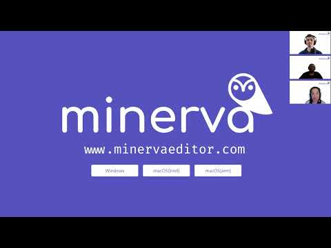 Minerva Markdown Editor Pitch