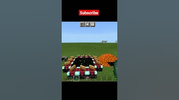 Minecraft || End Portal || Pocket Edition Viral Tik Tok Hack #Shorts