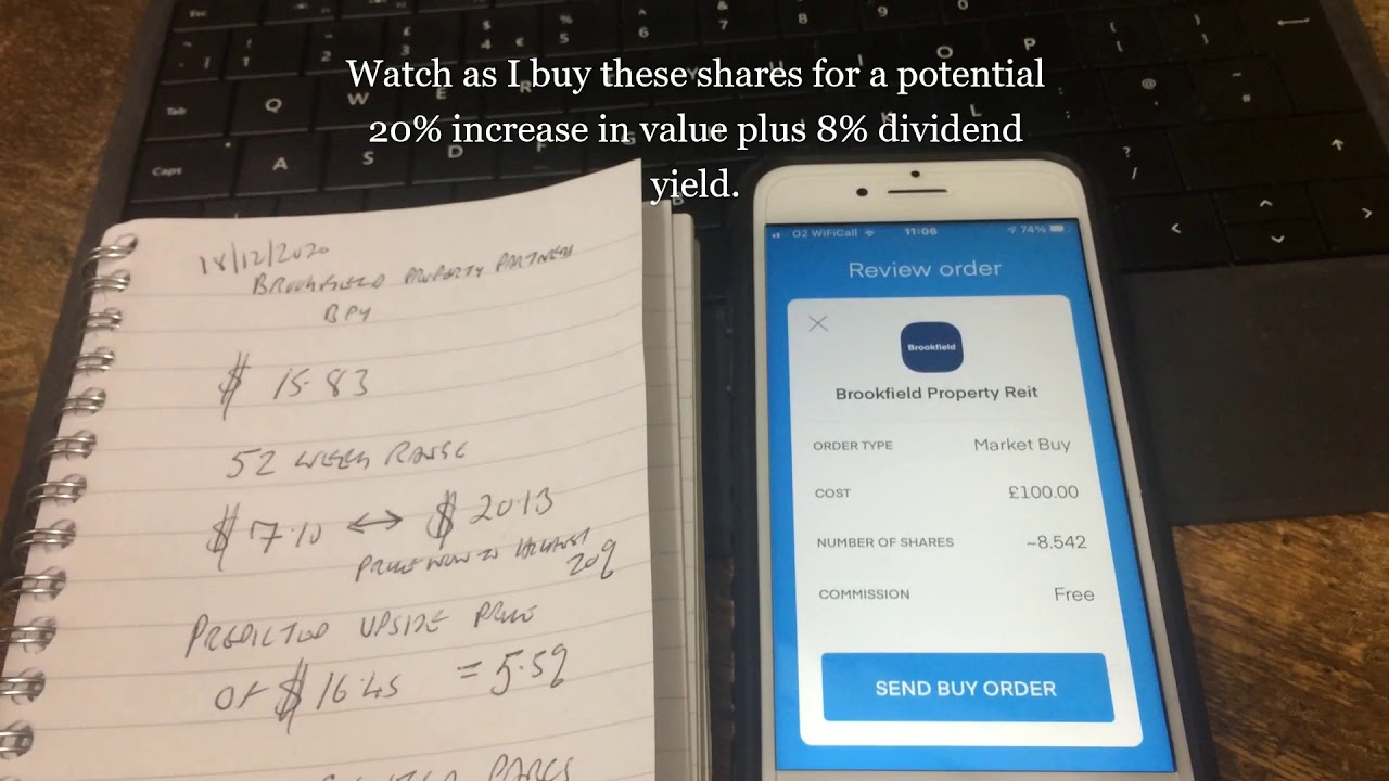 brookfield property stock