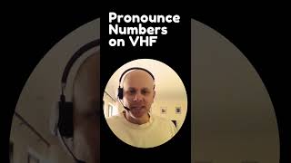 How to pronounce numbers on VHF