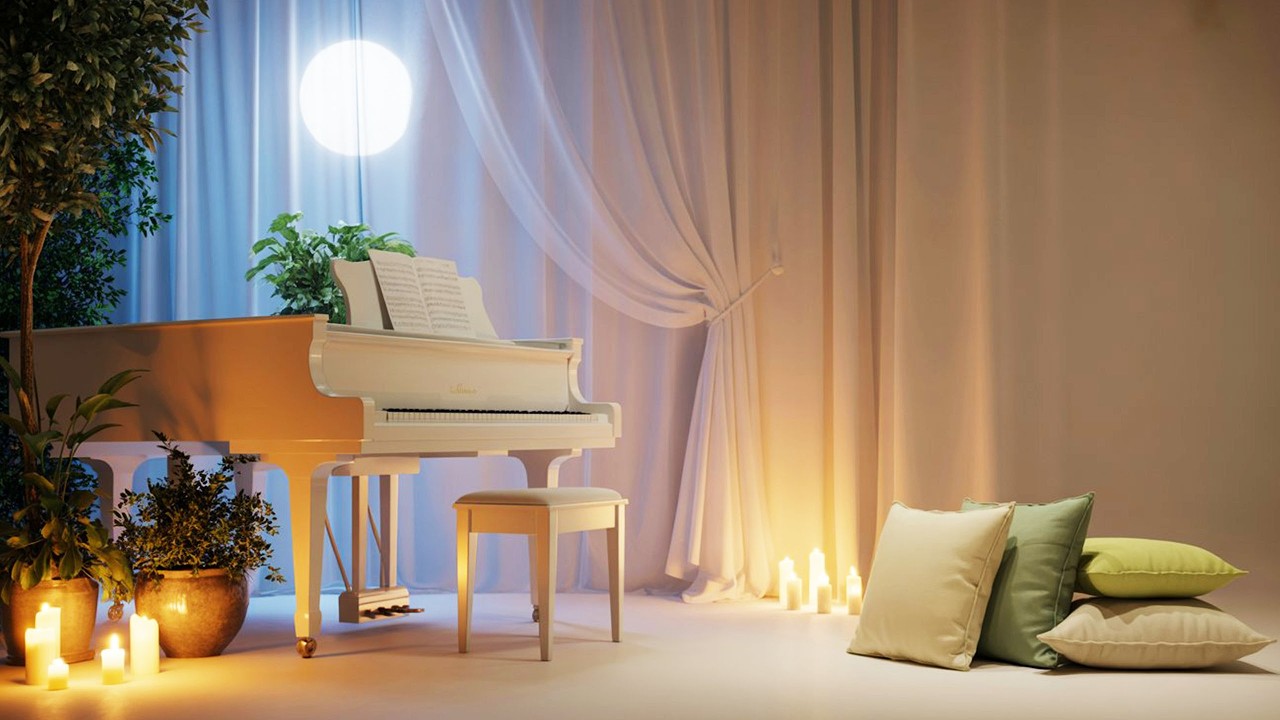 🌙🎹 Experience Tranquility: Calming Music for Deep Restful Nights | Relaxation Music🎵