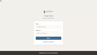 How to Reset Your Password on Twin Cities PM Tenant Portal