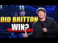 Did Britton Moore win the Battle on the Voice?