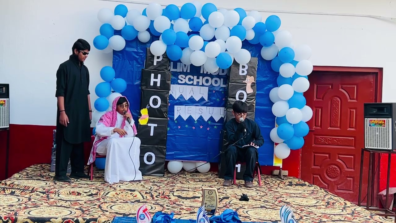 Funny Sheikh Performance | Arabi Tablo |Annual function |Muslim School Sahna