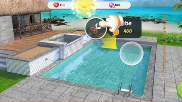 Home Design : Waikiki Life - Level 1 gameplay design decor match game walkthrough