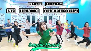 Senam Kreasi DEAR DIARY KU INGIN BERCERITA || Choreo Watik Primadona