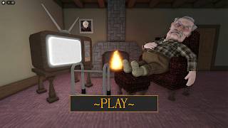 GRUMPY GRAN! (SCARY OBBY) Roblox Gameplay Walkthrough [HARD MODE] First Place No Death 4K