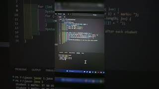 java program