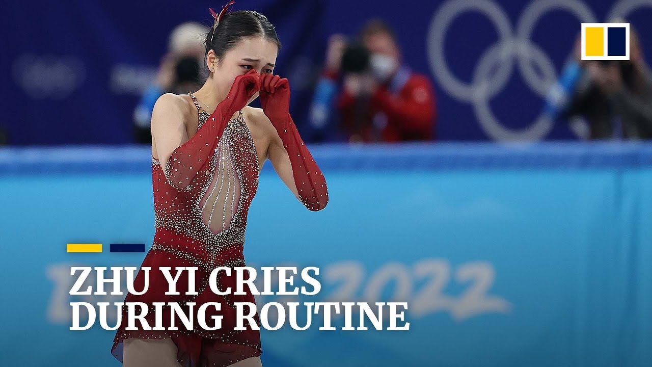 Tears and online criticism as Chinas US-born skater Zhu Yi falters in another Olympic routine South China Morning Post