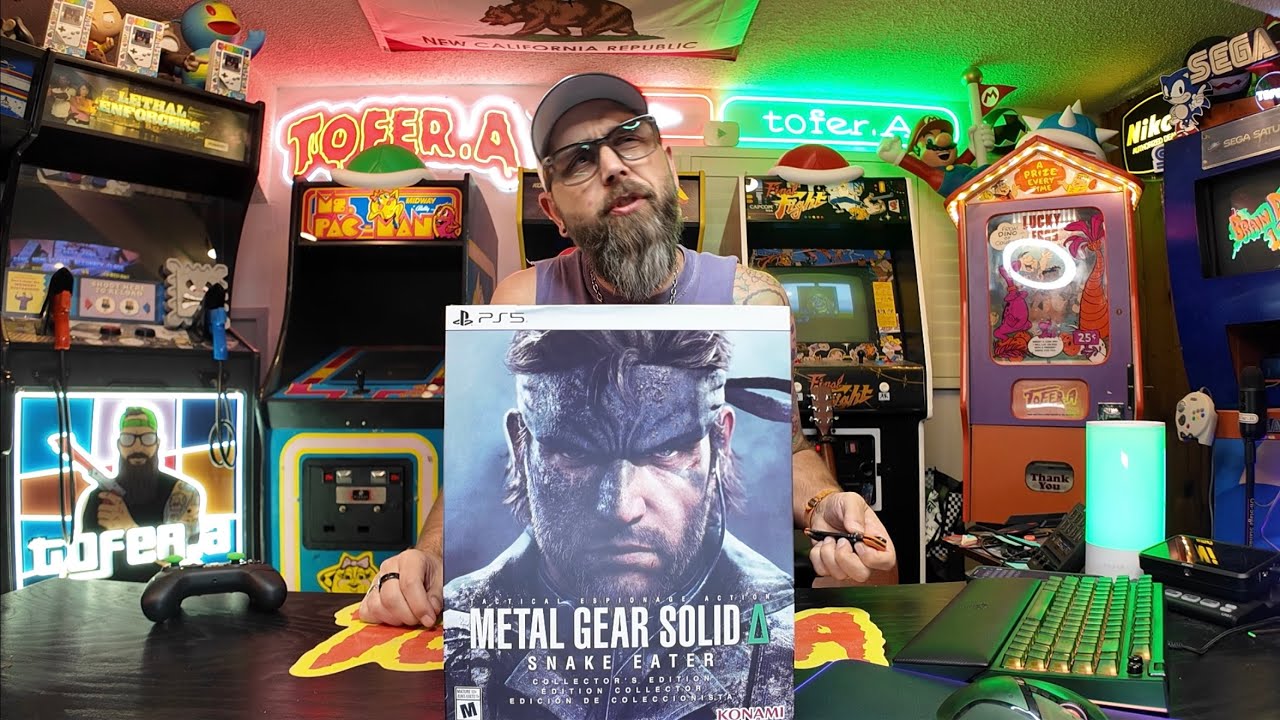 Unboxing METAL GEAR SOLID DELTA SNAKE EATER Collectors Edition 