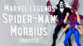 Marvel Legends Spider-man Morbius - Unboxed