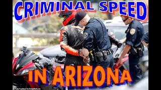 Arizona Criminal Speed #motorcycle #dualsport