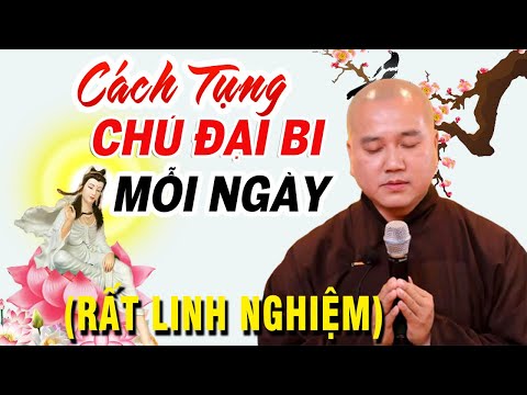 Giải Thích Cách TỤNG CHÚ ĐẠI BI, Mỗi Ngày Để Được Linh Nghiệm _Thầy Thích Pháp Hòa Giải Thích Cách TỤNG CHÚ ĐẠI BI, Mỗi Ngày Để Được Linh Nghiệm _Thầy Thích Pháp Hòa