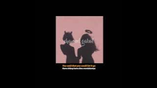 STORY WA || SOMEBODY USED TO KNOW - GOTYE (LIRIK DAN TERJEMAHNYA)
