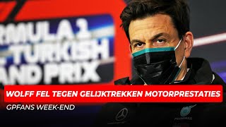 Wolff fel tegen gelijktrekken motorprestaties: "Begin van het einde" | GPFans Week-End