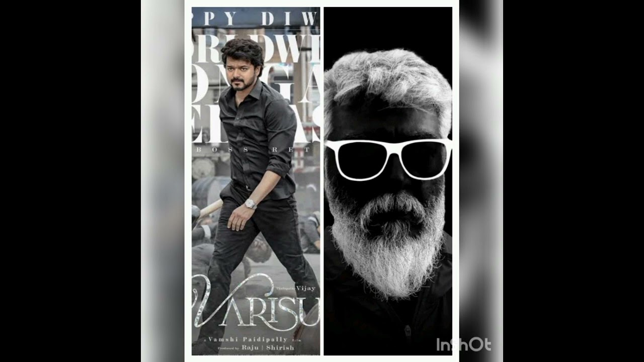 Thunivu motion poster VS varisu release poster