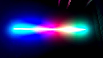 144 NeoPixels LED strip test