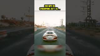 Cyberpunk 2077 vs Need for Speed