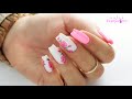 Easy Roses nails art tutorial / Gabrielle Nails Charbonne