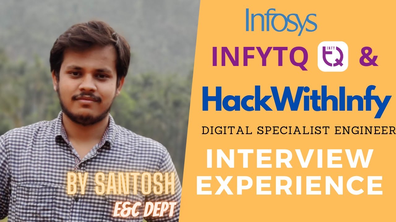 HackWithInfy + InfyTQ Interview Experience for DSE role at Infosys ...