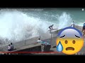 Dramatic rescue  surf accident in biarritz  surfeurs pigs  la cte des basques