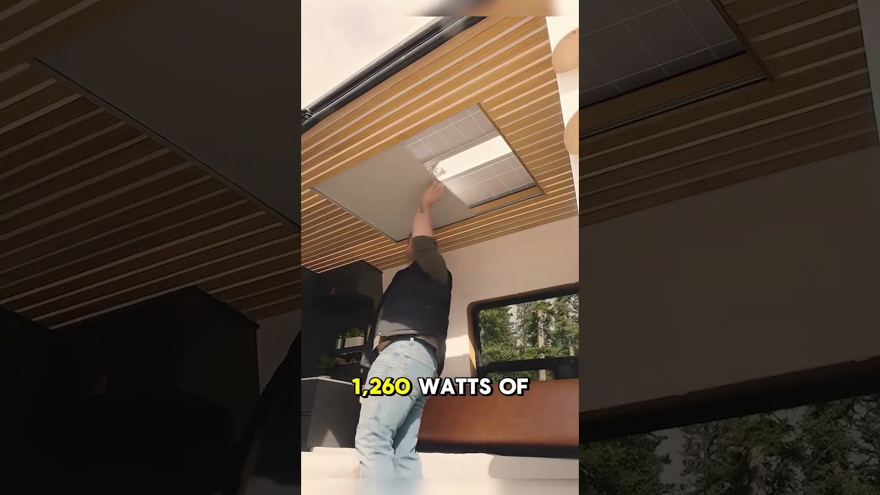 Amazing Extendable Campervan Solar Panels