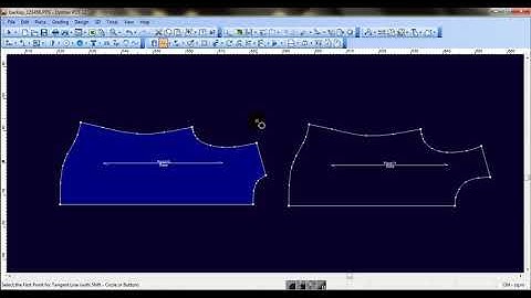 Optitex PDS Two Circle Tangent tool, This tool calculates the tangent of circles existing or