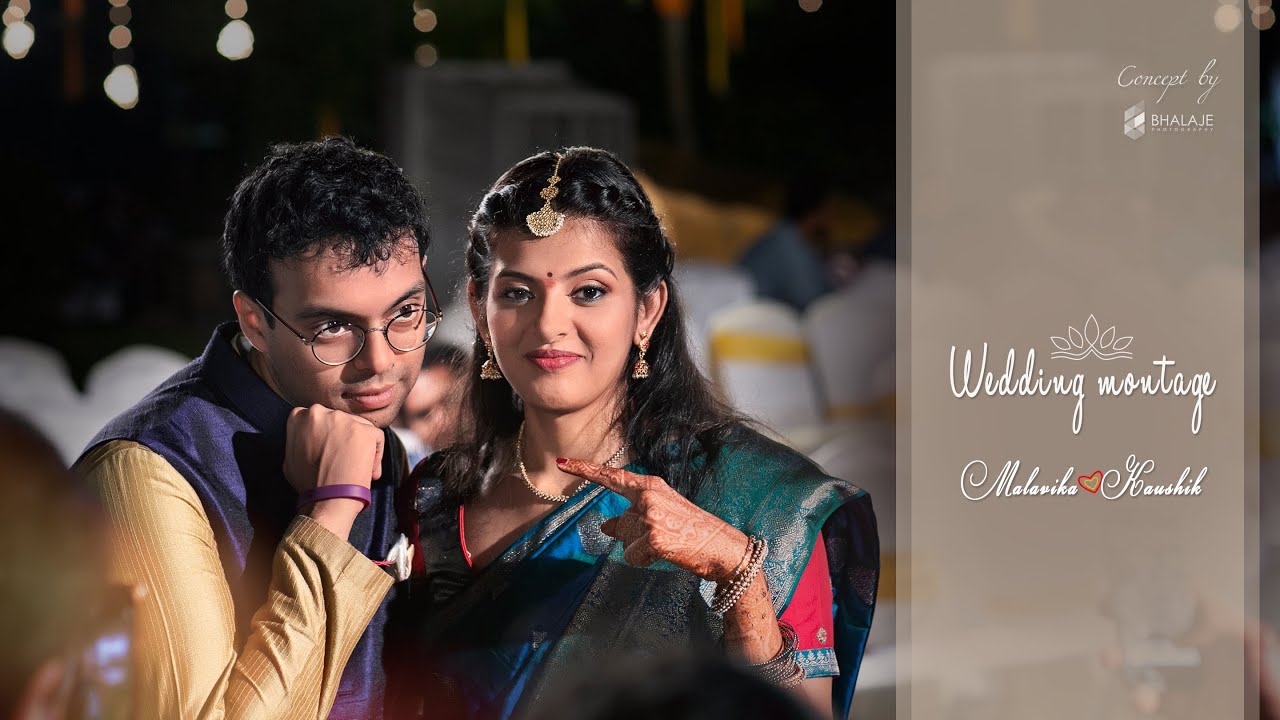 Brahmin Wedding Montage | Malavika & Kaushik | SPP Gardens | Candid Video | Bhalaje Photography