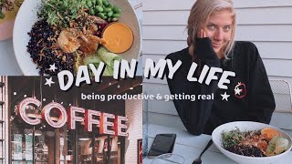 ABROAD VLOG: being productive, opening up