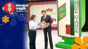 Contestant Has a Funny Golf Gift for Bob Barker Before Playing Range Game | The Price Is Right 1983