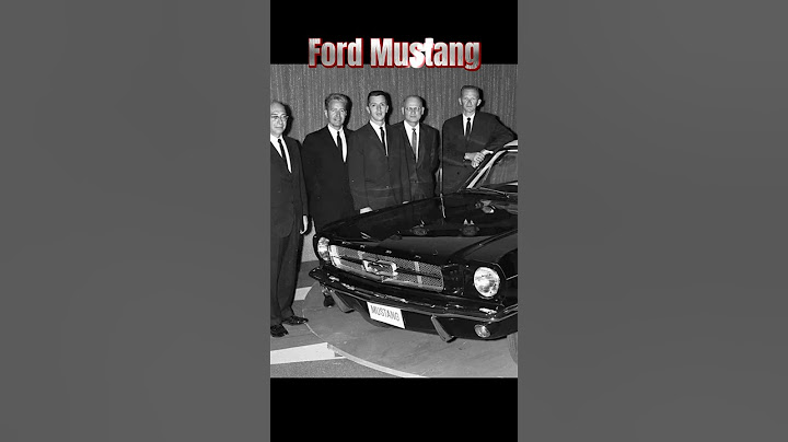 Кто создал Ford Mustang. История легенды
