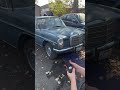 Washing my w115 220d after 17 years of sitting! #automobile #classiccars #classicmercedes #diesel