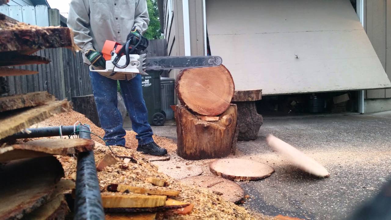 Stihl ms460 chainsaw - YouTube