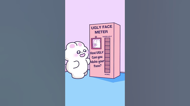 The ugly face meter (animation meme) #funny #shorts