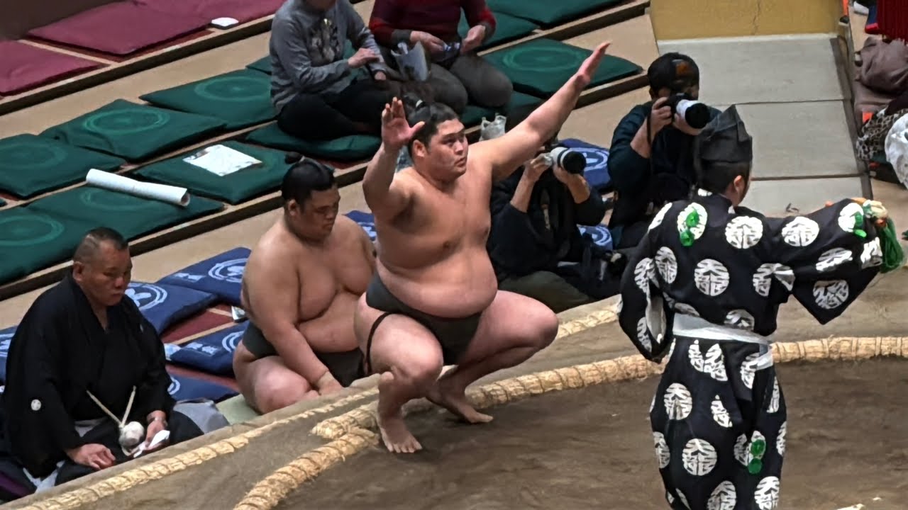 速報❗️二子山部屋 若雅vs可貴【大相撲令和8年1月場所】7日目 初場所