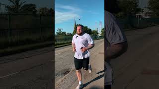 Can a Strongman Run Fast #fitness #stoltman #experiment