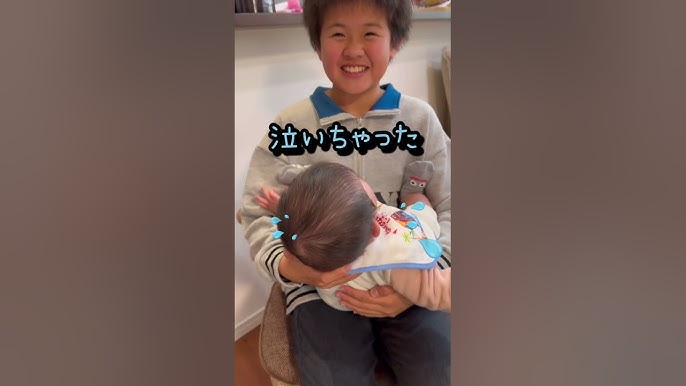 陽菜　浣腸 ドッキリ】はるひな家に赤ちゃんが！！ひなちゃん初めての赤ちゃんに触れてママの顔に！？ - YouTube