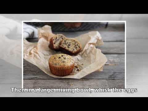 Paleo Muffins with Almond Meal & Cacao Nibs