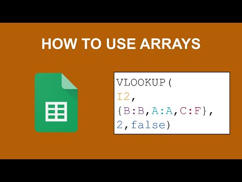 VLOOKUP when key is not in the first column (Google Sheets) - YouTube