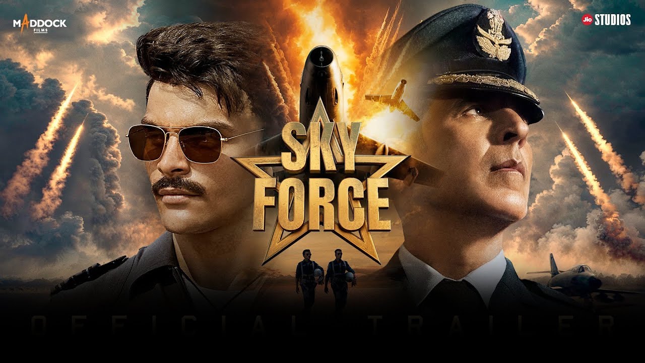 Sky Force Official Trailer Review | Akshay Kumar | Veer Pahariya | Maddock Films